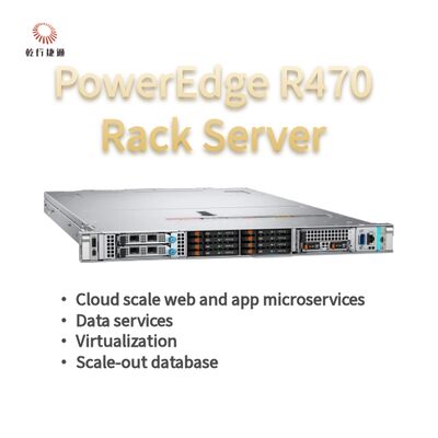 Servidor Dell PowerEdge R470 con 144 núcleos y 4 TB de memoria DDR5 en formato rack de 1U