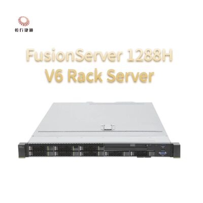 1288H V6 Huawei Fusionserver apoya 32 DDR4 DIMM y 10 el disco duro 1U de 2,5 pulgadas