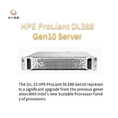 Servidor de TI empresarial a prueba de futuro HPE DL388 Gen10 Servidor en Rack
