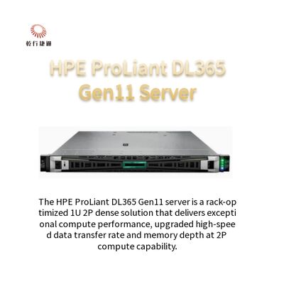 HPE ProLiant DL365 Gen11 servidor 1U 2P con densidad de resolución servidor escalable para negocios en crecimiento