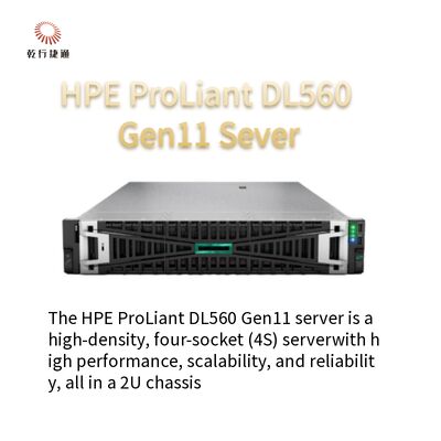 Revolucionar el Centro de Datos HPE ProLiant DL560 Gen11 Animación Video Velocidad Última y Servidor Escalable