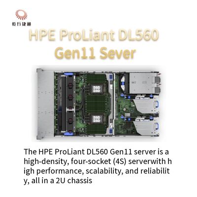 Revolucionar el Centro de Datos HPE ProLiant DL560 Gen11 Animación Video Velocidad Última y Servidor Escalable