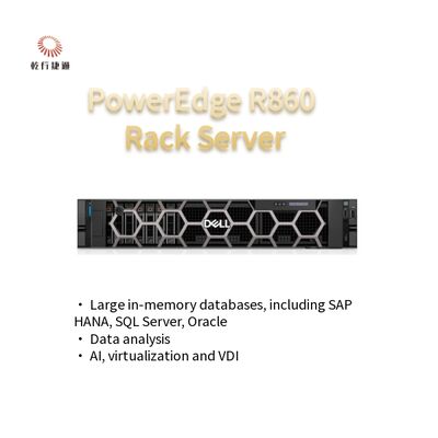 PowerEdge R860 Rack Server Procesador Intel Xeon 2u Proveedores de racks para servidores