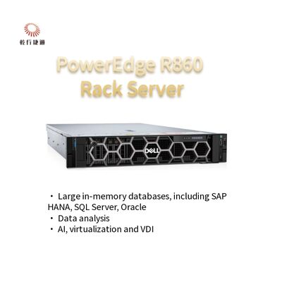 PowerEdge R860 Rack Server Procesador Intel Xeon 2u Proveedores de racks para servidores