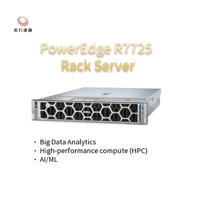 Servidor de negocios asequible para la venta PowerEdge R7725 Rack Server