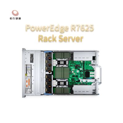 2U Dos Sockets PowerEdge R7625 Rack Servidor 4a generación AMD EPYCTM Procesadores hasta 8x PCIe Gen5 ranuras 12 x 2,5" SSDs SATA/SAS