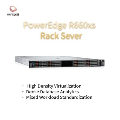 Proveedor de servidores para pequeñas empresas Dell PowerEdge R660xs 1U, servidor de rack de dos sockets