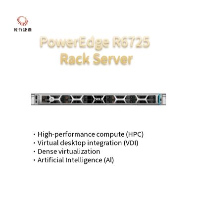 High-Tech PowerEdge R6725 1U Rack Server with AMD EPYC 9005 Series Processor