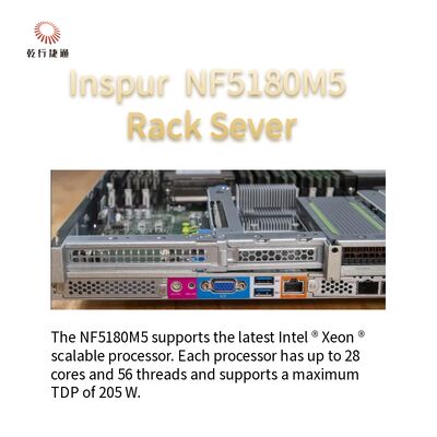 Inspur NF5180M5 una densidad inconsútil del cálculo del servidor del almacenamiento de estante 1U