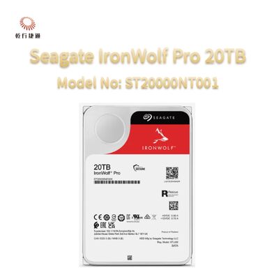 Seagate IronWolf Pro 20TB Model No: ST20000NT001