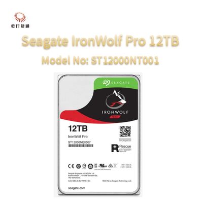 Seagate IronWolf Pro 12TB Número de modelo: ST12000NT001