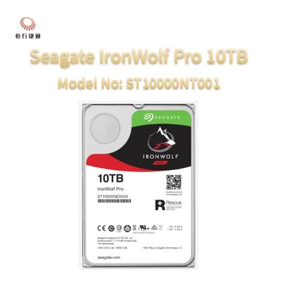 Seagate Ironwolf Pro 10TB Número de modelo: ST10000NT001
