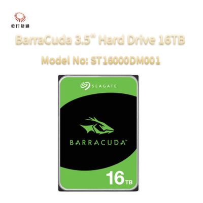 Disco Duro Seagate BarraCuda de 3.5" 16TB Modelo: ST16000DM001
