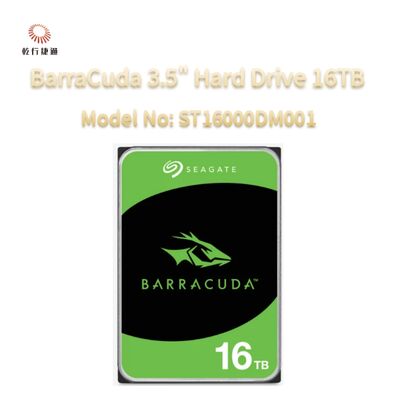 Disco Duro Seagate BarraCuda de 3.5" 16TB Modelo: ST16000DM001