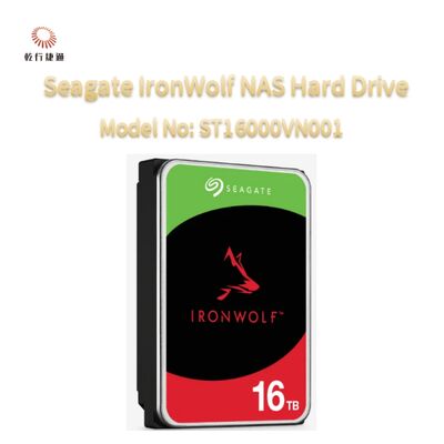 Disco Duro Seagate IronWolf® para Almacenamiento Conectado en Red (NAS) Modelo: ST16000VN001