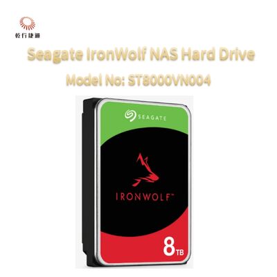Disco duro Seagate IronWolf® para almacenamiento conectado en red (NAS) Modelo: ST8000VN004