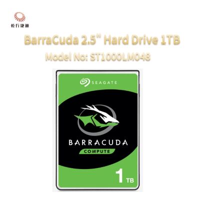Seagate BarraCuda ST1000LM048 1TB 2.5" SATA 6Gb/s 5400RPM 128MB Disco duro interno del portátil HDD 7mm