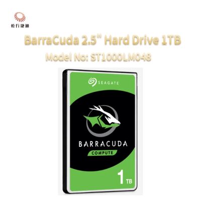 Seagate BarraCuda ST1000LM048 1TB 2.5" SATA 6Gb/s 5400RPM 128MB Disco duro interno del portátil HDD 7mm