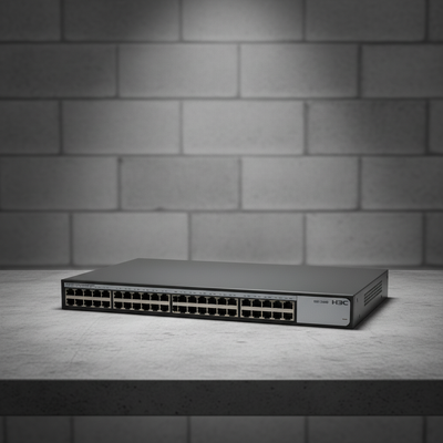 H3C S1248 Interruptor Ethernet Gigabit completo 48 puertos RJ45 de negociación automática de 10/100/1000Mbps