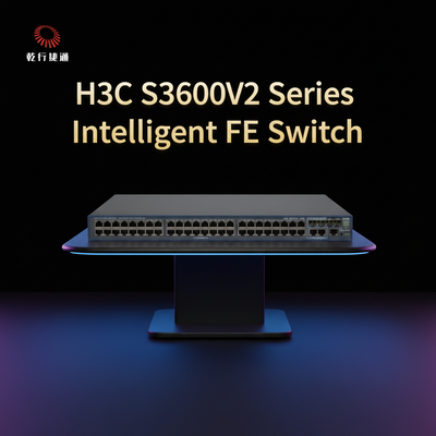Conmutador Fast Ethernet inteligente IRF serie H3C S3600V2 S3600V2-52TP-SI