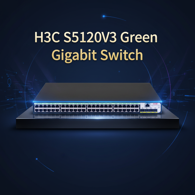 H3C S5120V3-SI Interruptor de Ethernet Gigabit Inteligente Verde S5120V3-52P-PWR-LI