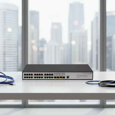 H3C S5130V2-LI S5130V2-28P-LI Interruptor Ethernet Gigabit Inteligente Verde