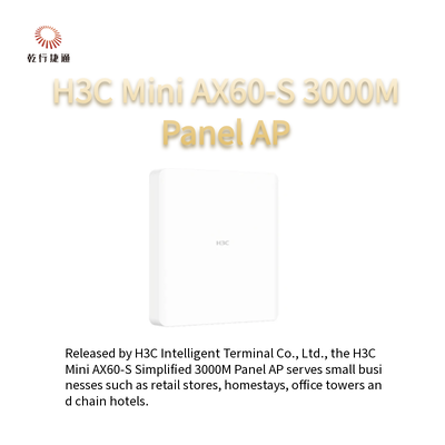 AP H3C Mini AX60-S simplificado, panel de pared de 3000 M