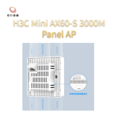 AP H3C Mini AX60-S simplificado, panel de pared de 3000 M