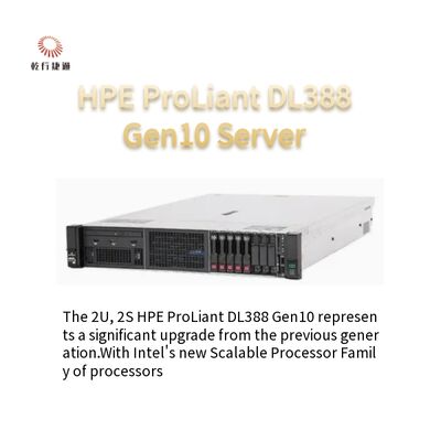 Servidor de TI empresarial a prueba de futuro HPE DL388 Gen10 Servidor en Rack