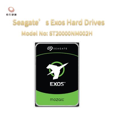 Discos duros empresariales Seagate Exos EXOS de 20 TB Modelo N.º: ST20000NM002H