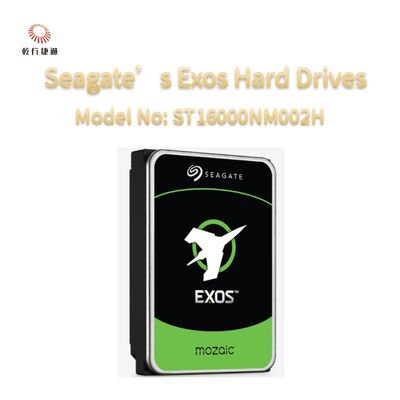 Seagate Exos Enterprise Discos duros EXOS 16TB Número de modelo: ST16000NM002H