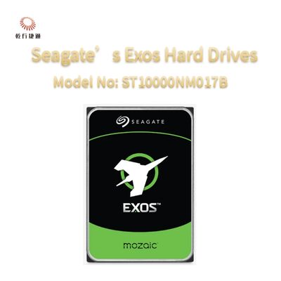 Seagate Exos Enterprise Discos duros EXOS 10TB Número de modelo: ST10000NM017B