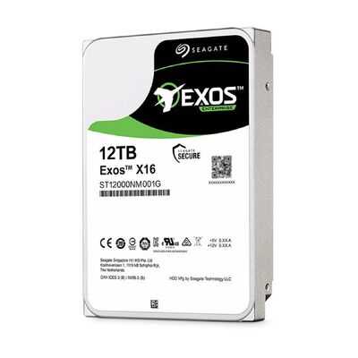 Discos duros empresariales Seagate Exos EXOS de 12 TB Modelo N.º: ST12000NM001G